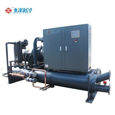 380V ওয়াটার কুলড স্ক্রু চিলার 50HZ / 60HZ স্ক্রু কম্প্রেসার চিলার